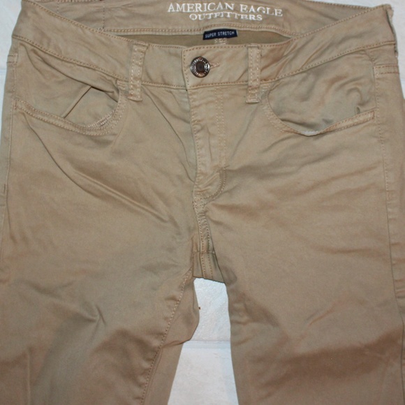 American Eagle Outfitters Pants - American Eagle Super Stretch Khaki Jegging